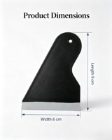 Carte de pose ergonomique pour protecteur d'écran avec bord souple et trou de suspension pour une installation fluide des films de protection de téléphone, vente en gros OEM