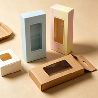 Boîte d'expédition de luxe en bouteille de vin recyclée avec logo personnalisé en feuille d'or et fenêtre transparente pour l'emballage cadeau d'un seul vin rouge