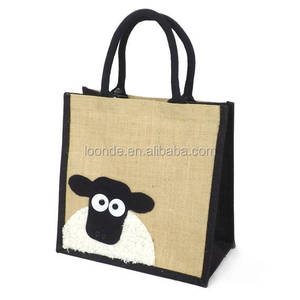 Sac de courses en toile de jute de taille moyenne pour animaux - Product Image 3
