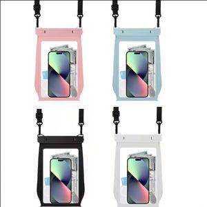 Universal Dry Phone Pouch PVC IPX8 Water Proof Mobile Phone <b>Case</b> Pouch Large Waterproof Cellphone Bag for Swimming - Product Image 1