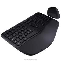 Clavier et souris sans fil complets Combo PC personnalisé Clavier et souris ergonomiques