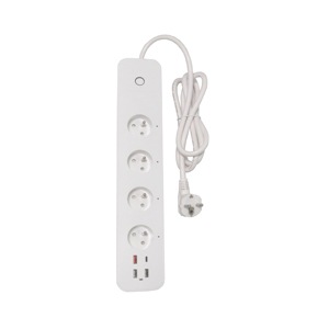 Prise française 3680 <span class=keywords><strong>Watt</strong></span> PD 20W Chargement USB <span class=keywords><strong>16A</strong></span> Multiprise intelligente - Product Image 2