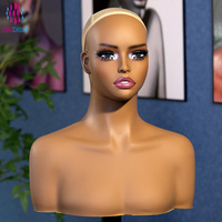 Mannequin de Tête Humaine de Haute Qualité, Robuste, Décoratif, Personnalisable, Facile à Nettoyer, Luxueux et Réaliste pour Magasin