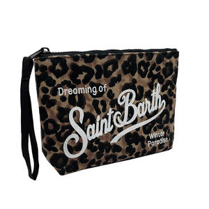 Pochette <span class=keywords><strong>di</strong></span> Lusso da Donna <span class=keywords><strong>di</strong></span> <span class=keywords><strong>Marca</strong></span> Famosa Italiana, Borsa a Mano e Portafoglio in Tela con Stampa Leopardata Autunno Inverno Stile Europeo e Americano - Product Image 3