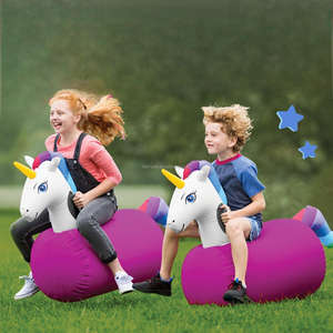 Jeu de course de chevaux gonflable Airtight Gonflable Riding Buncy Horse Promouvoir la compétition amusante et amicale - Product Image 5