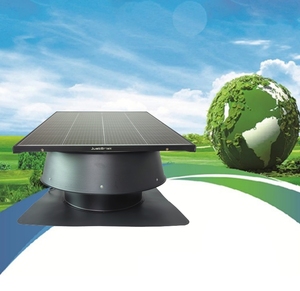 Ventilador de Techo Solar Comercial de Alta Resistencia de 24 Pulgadas, Alto Rendimiento de Extracción para Climas Cálidos JBSF-600A - Product Image 1
