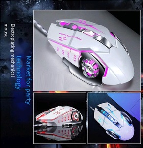 Meccanica di Gioco Via Cavo <span class=keywords><strong>Del</strong></span> Mouse Silenzioso Mangiare <span class=keywords><strong>Pollo</strong></span> E-Sport Gioco Dedicato Home Office di Uso Generale - Product Image 4
