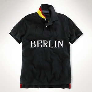 T-shirts <span class=keywords><strong>polo</strong></span> pour hommes TIANCHEN de haute qualité, 100% coton, broderie, décontractés, marque, polos de ville, hauts pour hommes # RL-054 - Product Image 2