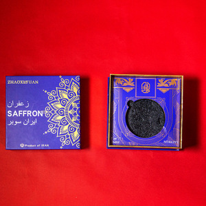 Scatola Regalo di Lusso in Cartone Rigido con Logo Personalizzato e Stampa in Lamina d'Oro, con Inserto in Schiuma EVA per Confezione Zafferano, Vendita all'Ingrosso - Product Image 5