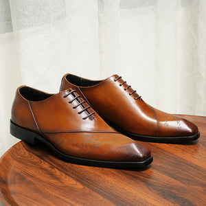 Nouvelles chaussures en cuir pour hommes, style anglais, best-seller, pour costume et affaires. - Product Image 3