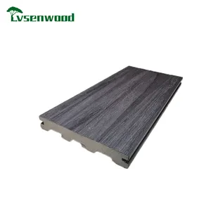 Umwelt freundlicher Außen boden Wpc Decking 100% Pvc Solid Composite Deck mit hoher Qualität