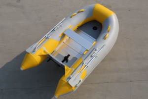 Bote Inflable Plegable Personalizado, Bote Eléctrico Tipo Pontón para Recreación Acuática - Product Image 3