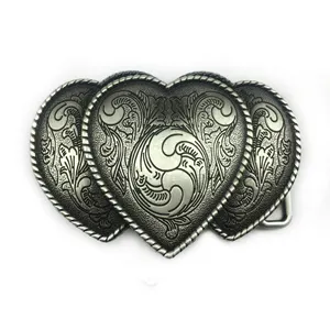 retro love belt accessories heart shape belt buckle for women garment decoration