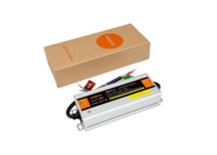 Alimentation industrielle LED simple homologuée CE 60W 6.25A pour applications actives haute puissance, tension d'entrée 180-264V, étanche IP67, sortie 12V
