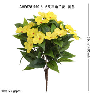 <span class=keywords><strong>Impatiens</strong></span> flores artificiales realistas <span class=keywords><strong>Impatiens</strong></span> <span class=keywords><strong>de</strong></span> imitación arbustos para el hogar al aire libre decoraciones <span class=keywords><strong>de</strong></span> primavera Navidad seda <span class=keywords><strong>Impatiens</strong></span> - Product Image 3
