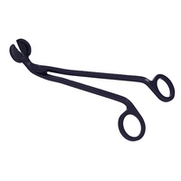Ciseaux/tondeuses à mèches de bougies en acier inoxydable de luxe, de haute qualité, non toxiques, à marque privée, avec logo personnalisé pour bougies en bois