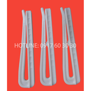 Clip de suspension en plastique en forme de U, en ABS, couleur personnalisée, logo OEM ODM, usine Vietnam - Product Image 6