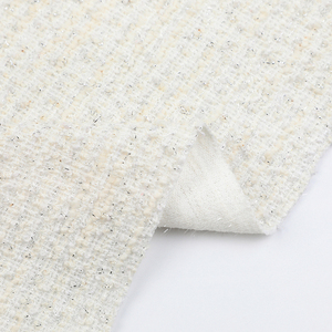 <span class=keywords><strong>Tissu</strong></span> jacquard en <span class=keywords><strong>tweed</strong></span> extensible blanc de haute qualité, fil slub teint en pièce, design classique, pour manteau de garçon et de fille - Product Image 6