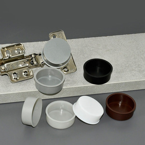 Cabinet Hinge Base Covers 35mm Plastic Round Waterproof Decorative Caps For Kitchen Cabinet Parts - Product Image 2