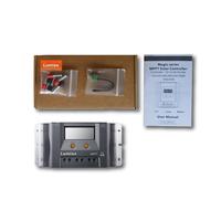 Contrôleur de Charge solaire 12V/24V, 40A, PWM 2, USB, système d'alimentation, pour écran LCD, domestique