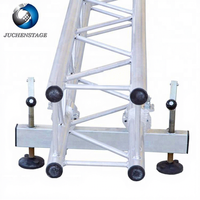 Torre de Soporte para Altavoces Line Array con Estructura de Suspensión y Grúa Eléctrica de Cadena