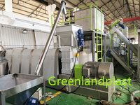 Ligne de production de granulés PP PE machine de fabrication de granulés HDPE extrusion de granulés plastiques usés