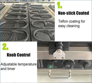 <span class=keywords><strong>Meilleur</strong></span> <span class=keywords><strong>prix</strong></span> Pantoufle Gaufrier Machine <span class=keywords><strong>Crocs</strong></span>-Forme Gâteau Cuisson Machine Gaufrier Farci pour Désert Boutique - Product Image 2