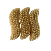 Nouveau produit très demandé : Brosse corporelle manuelle en bambou pour spa, forme pied, légère (0,1 kg), pour adultes, vente en gros