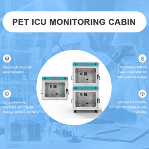 Cámara de oxígeno para mascotas personalizada profesional YiCai que integra control de temperatura constante jaula de oxígeno veterinario - Product Image 6