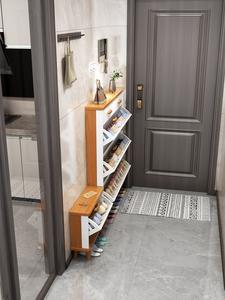 <span class=keywords><strong>ตู้</strong></span><span class=keywords><strong>รองเท้า</strong></span>ทิปเปอร์บางเฉียบทันสมัย, <span class=keywords><strong>ตู้</strong></span><span class=keywords><strong>วาง</strong></span><span class=keywords><strong>รองเท้า</strong></span>สำหรับ<span class=keywords><strong>นั่ง</strong></span>ที่ประตูบ้านเก้าอี้ทางเข้า<span class=keywords><strong>แบบ</strong></span>บูรณาการใช้ภายในบ้านไม้เบิร์ช - Product Image 4