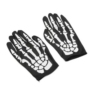 Disfraz de Halloween para Adultos y Niños, Capa Negra de Ceñador de Almas, Máscara de Calavera, Guantes, Accesorios de Vampiro - Product Image 5