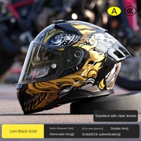 Nouveau casque de moto électrique intégral certifié 3C/DOT/ECE, double visière, chaud pour l'hiver, style chinois, quatre saisons