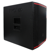 Subwoofer NOVA AX15S 15'' 4 Ohm 1600W, amplificateur de puissance, système audio pour église, bar, concert, DJ, enceintes de scène professionnelles