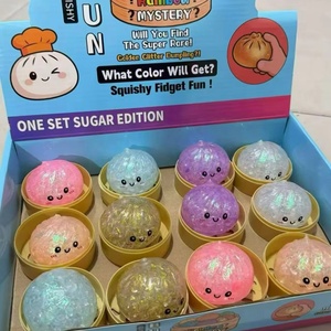 Portable Cute Dumpling Squish Toy Sensory Slow Rise Fidget for Relaxation Anxiety Relief <b>Kids</b> Adults and Surprise Gifts - Product Image 2
