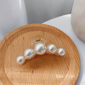 Clipes de cabelo de pérolas, grampos de cabelo de pérolas em 4 tamanhos, pérolas, acessórios de mandíbula - Product Image 5