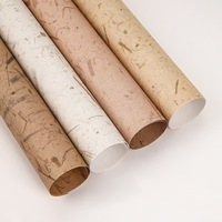 Papier kraft imprimé pour emballer les fleurs, style vintage, papier pour bouquets, texture haut de gamme pour les fleuristes, fleurs faites à la main