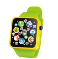 Enfants jouet éducatif montre-bracelet intelligente multifonction apprentissage écran tactile jeux antistress amusant Gadgets nouveauté jouets (vert)
