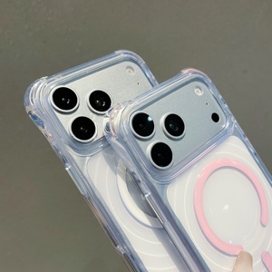 <span class=keywords><strong>Coque</strong></span> Magnétique <span class=keywords><strong>Transparente</strong></span> Effet Ondulations d'Eau pour <span class=keywords><strong>iPhone</strong></span> <span class=keywords><strong>11</strong></span> 12 13 14 15 16 17 18 Pro Max, Compatible Charge Sans Fil, Housse Souple en TPU Antichoc - Product Image 4
