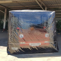 Abri de voiture pliable Simple, manuel, facile à assembler, port portable