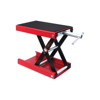 Table élévatrice hydraulique à ciseaux pour moto, capacité de charge 500 kg