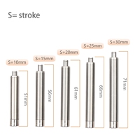 Actionneur linéaire électrique miniature 5V en acier inoxydable 304, poussée 2kg, actionneur plat industriel, télécommande, micromoteur 9mm pour ventilateur DIY