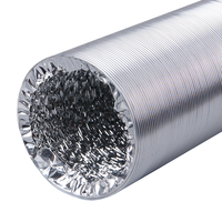 Tuyau en aluminium pour conduits d'air, tuyau flexible en aluminium, conduit d'aération, tube de ventilation, conduit de sécheuse