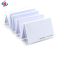 Imprimante personnalisée double face simple 0.33mm à injection en PVC/jet d'encre imprimable NFC 215 cartes carte d'identité en PVC imprimable à jet d'encre