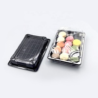Couvre-plats alimentaires personnalisés KEYMY en PVC/PET recyclable, épaisseur 0,5-1 mm, impression numérique, gaufrage feuille d'or pour macarons et biscuits