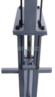 Máquina Retractiladora y Estiradora PROMILL SS-18 con Motor para el Procesamiento de Superficies Curvas de Chapas Metálicas, Fácil de Operar