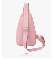 Fashion Data Port Chest Bag Pola Berlian Tas Selempang Tahan Air Kapasitas Besar untuk Wanita Tas Dada
