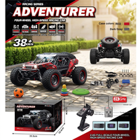 Camion RC 4x4 à l'échelle 1/16, drift, crawler, RTR, 38 km/h, moteur à balais, avec télécommande et câble USB