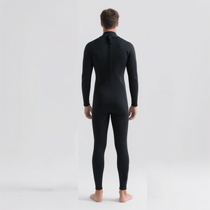 Venta al por mayor logotipo personalizado 3MM neopreno de una pieza de manga larga impermeable de cuerpo completo adulto traje de buceo traje de baño para hombre - Product Image 3