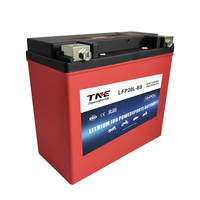 Batería de Litio de Alto Rendimiento de 12V 12Ah de Ciclo Profundo y Larga Duración para Motocicletas de 1000-2000cc, Celda LiFePO4