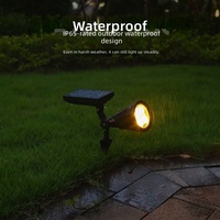 [Explosions transfrontalières] Projecteur solaire LED IP65 pour jardin, éclairage paysager extérieur, lumière de pelouse à fixation au sol